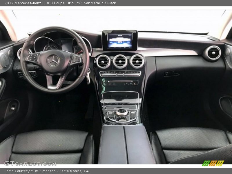 Iridium Silver Metallic / Black 2017 Mercedes-Benz C 300 Coupe