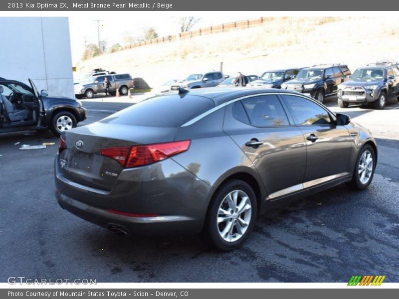 Metal Bronze Pearl Metallic / Beige 2013 Kia Optima EX