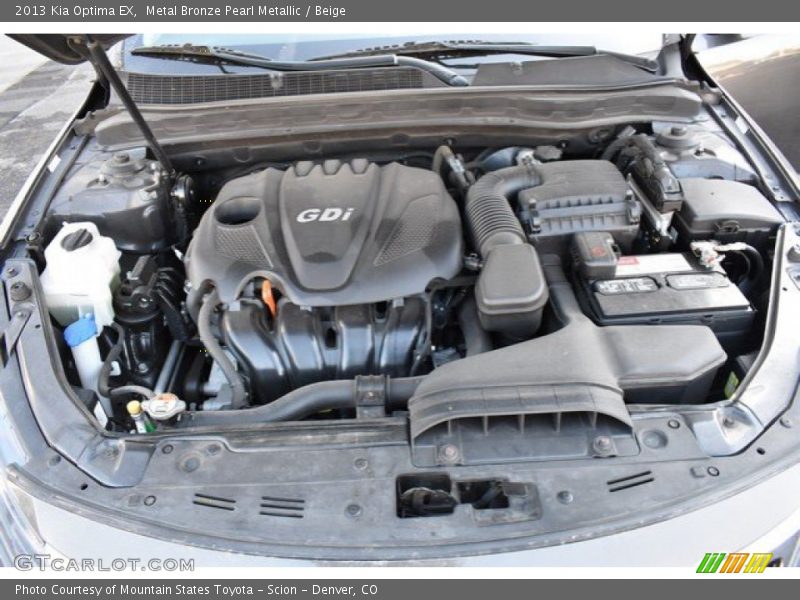 Metal Bronze Pearl Metallic / Beige 2013 Kia Optima EX