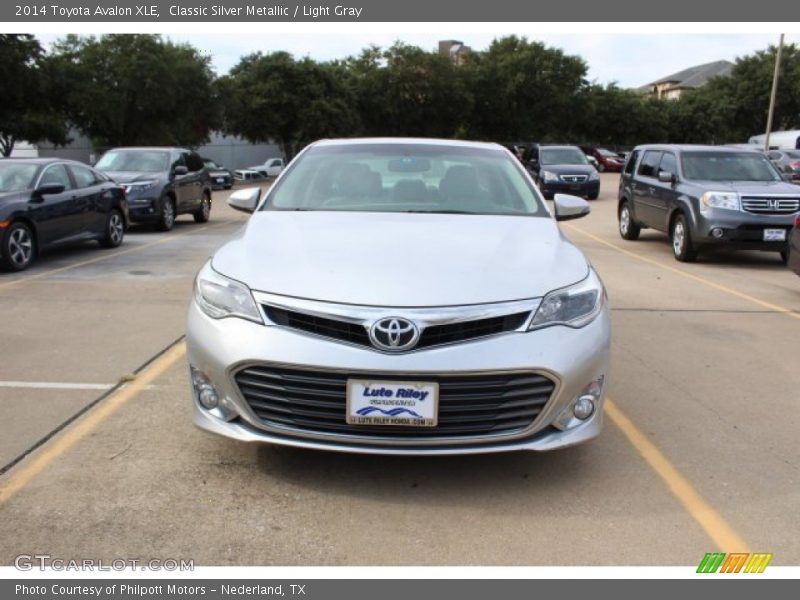 Classic Silver Metallic / Light Gray 2014 Toyota Avalon XLE