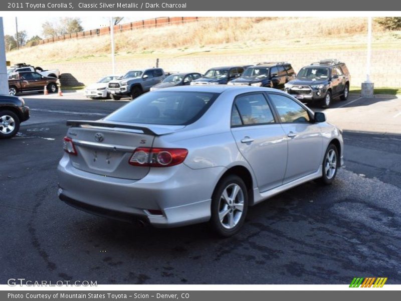 Classic Silver Metallic / Dark Charcoal 2011 Toyota Corolla S