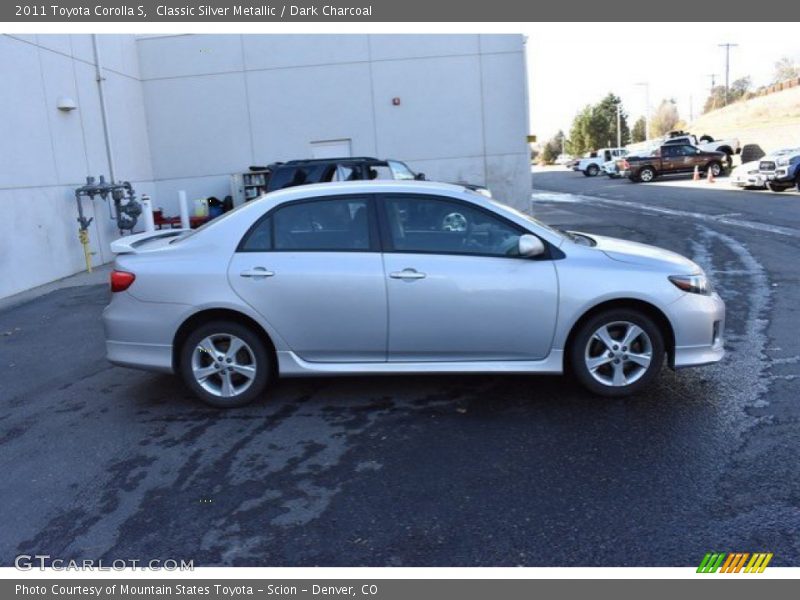 Classic Silver Metallic / Dark Charcoal 2011 Toyota Corolla S