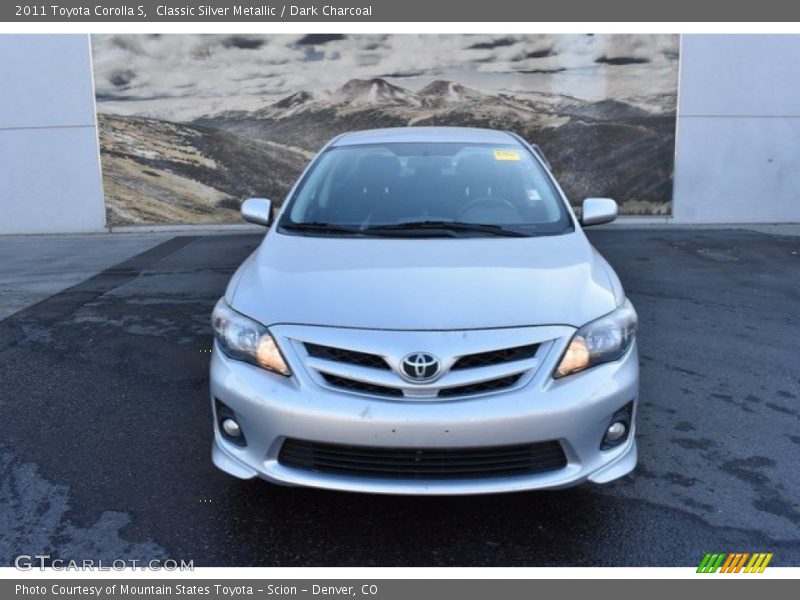 Classic Silver Metallic / Dark Charcoal 2011 Toyota Corolla S