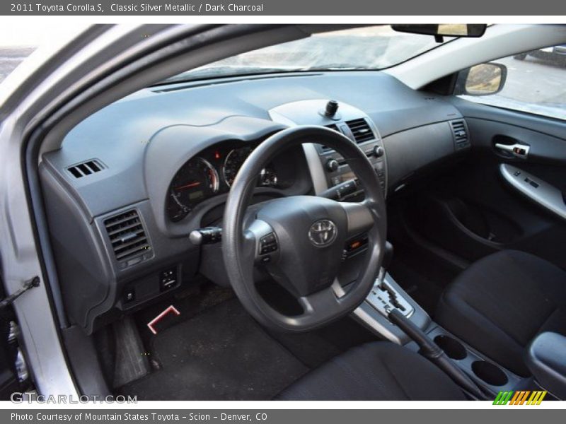 Classic Silver Metallic / Dark Charcoal 2011 Toyota Corolla S