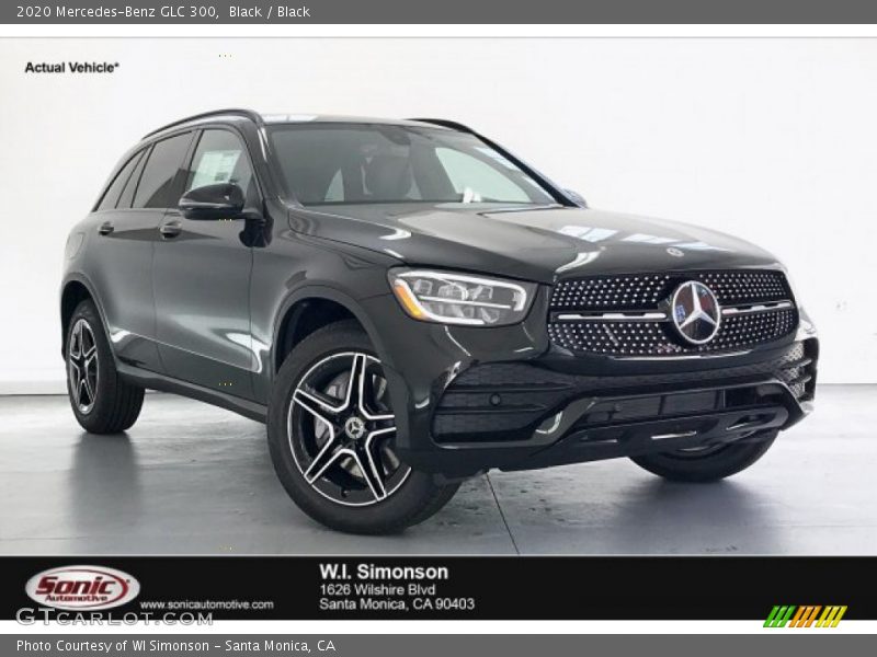 Black / Black 2020 Mercedes-Benz GLC 300