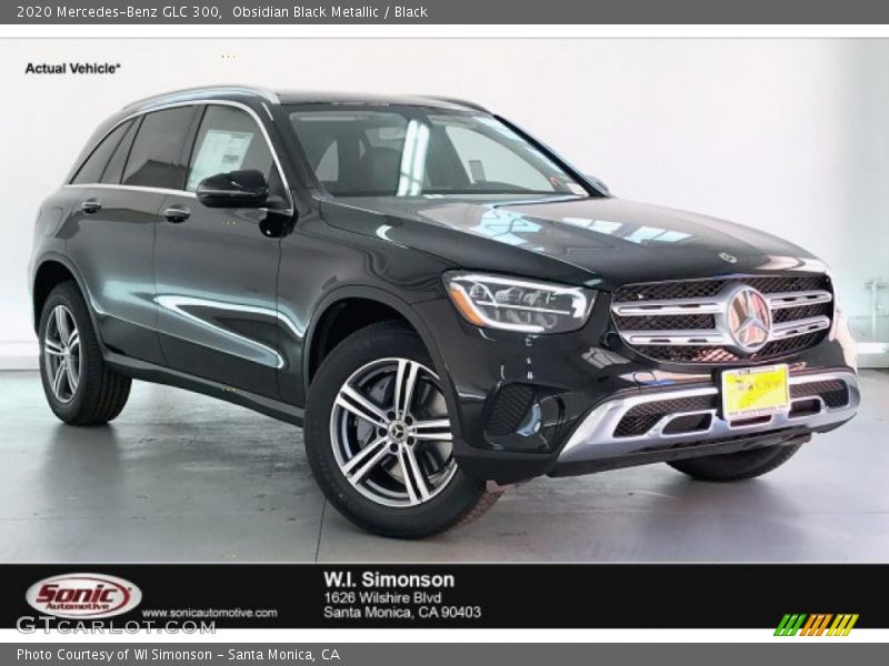 Obsidian Black Metallic / Black 2020 Mercedes-Benz GLC 300