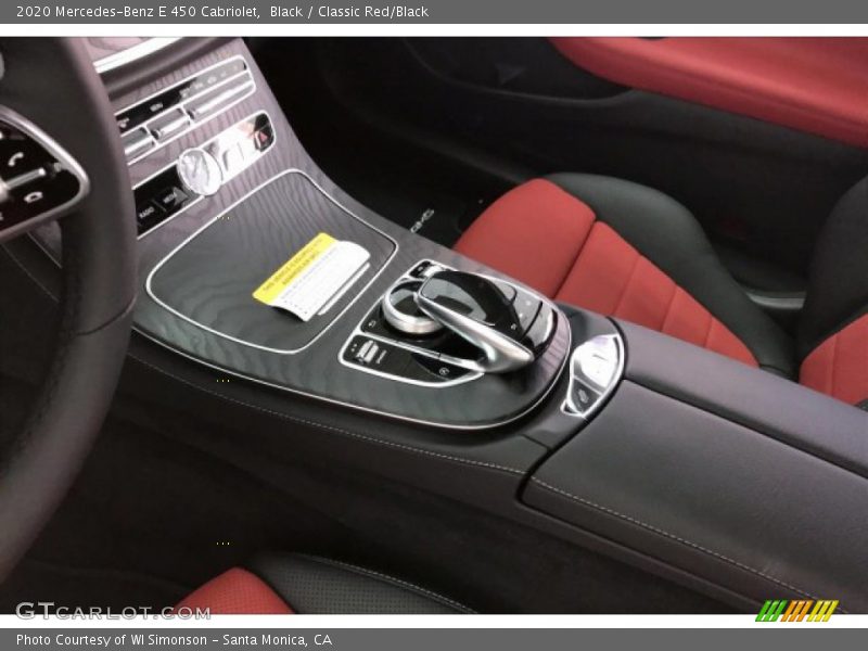 Black / Classic Red/Black 2020 Mercedes-Benz E 450 Cabriolet