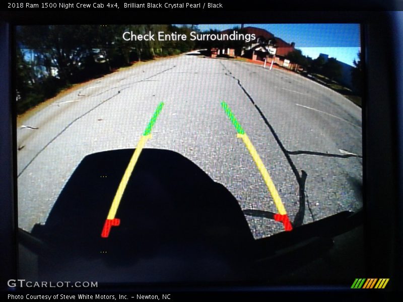 Brilliant Black Crystal Pearl / Black 2018 Ram 1500 Night Crew Cab 4x4