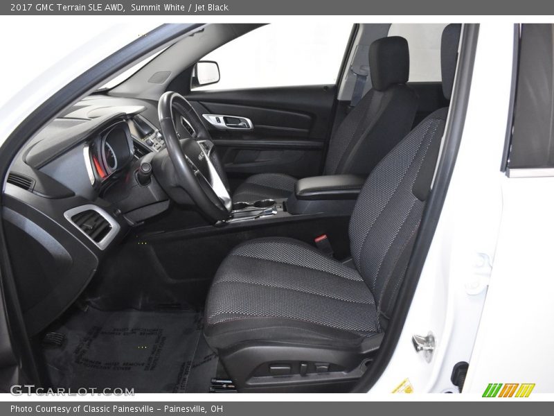 Summit White / Jet Black 2017 GMC Terrain SLE AWD