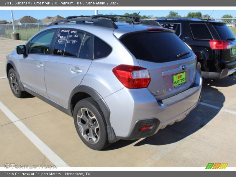 Ice Silver Metallic / Black 2013 Subaru XV Crosstrek 2.0 Premium