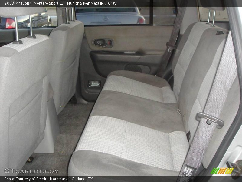 Munich Silver Metallic / Gray 2003 Mitsubishi Montero Sport ES