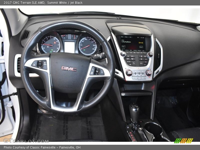Summit White / Jet Black 2017 GMC Terrain SLE AWD