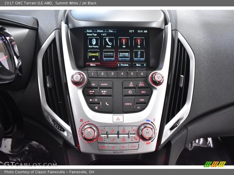 Summit White / Jet Black 2017 GMC Terrain SLE AWD