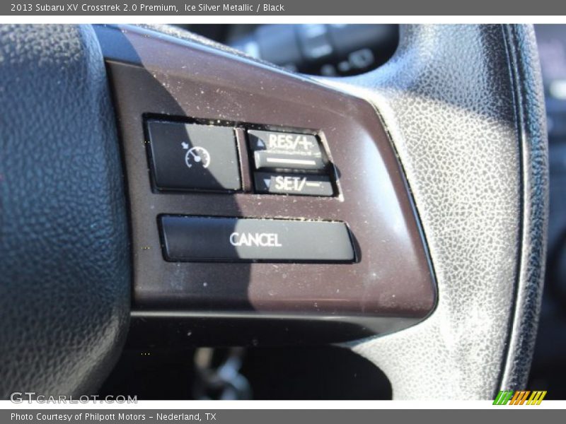 Ice Silver Metallic / Black 2013 Subaru XV Crosstrek 2.0 Premium