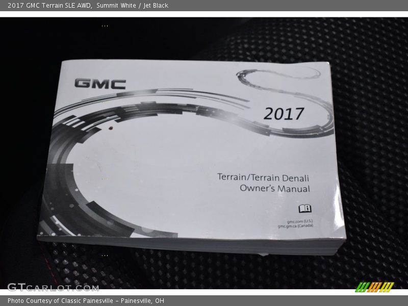 Summit White / Jet Black 2017 GMC Terrain SLE AWD