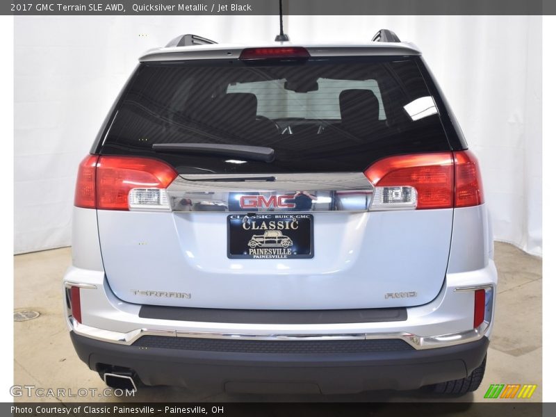 Quicksilver Metallic / Jet Black 2017 GMC Terrain SLE AWD