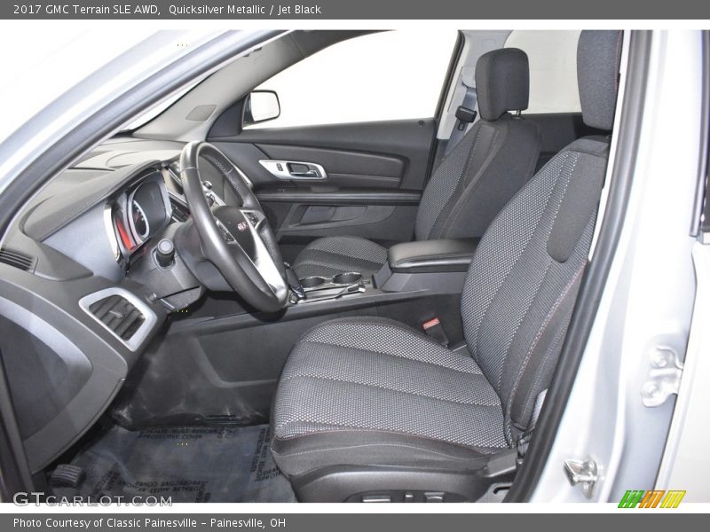 Quicksilver Metallic / Jet Black 2017 GMC Terrain SLE AWD