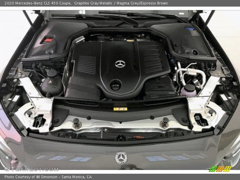  2020 CLS 450 Coupe Engine - 3.0 Liter AMG biturbo DOHC 24-Valve VVT Inline 6 Cylinder w/EQ Boost