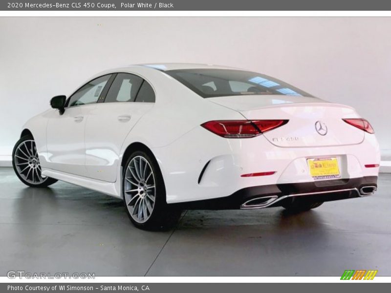 Polar White / Black 2020 Mercedes-Benz CLS 450 Coupe