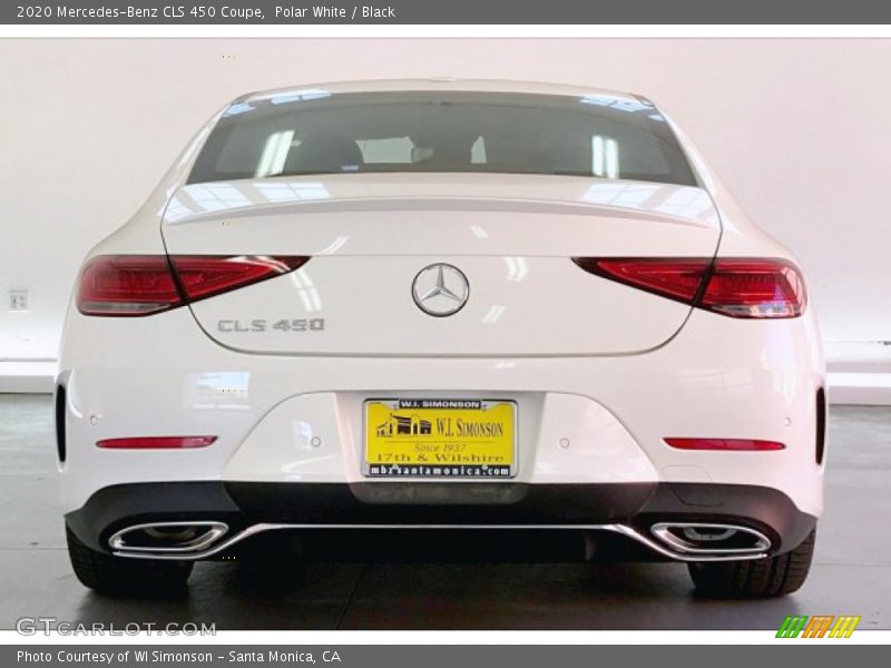 Polar White / Black 2020 Mercedes-Benz CLS 450 Coupe