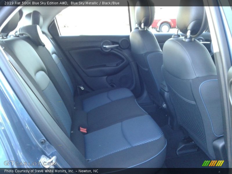 Blue Sky Metallic / Black/Blue 2019 Fiat 500X Blue Sky Edition AWD