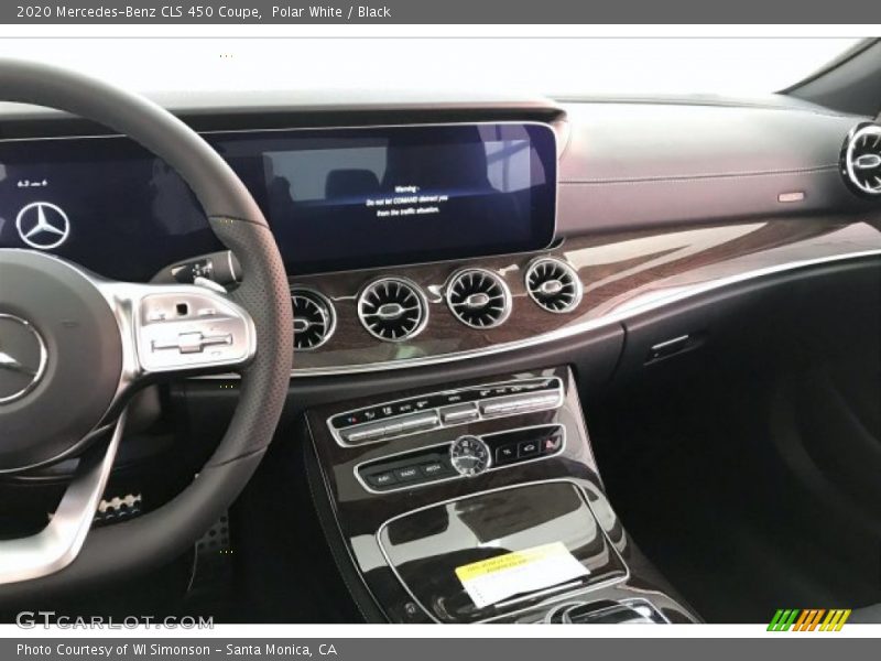 Polar White / Black 2020 Mercedes-Benz CLS 450 Coupe