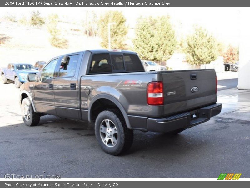 Dark Shadow Grey Metallic / Heritage Graphite Grey 2004 Ford F150 FX4 SuperCrew 4x4
