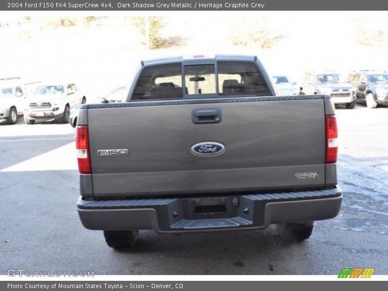 Dark Shadow Grey Metallic / Heritage Graphite Grey 2004 Ford F150 FX4 SuperCrew 4x4