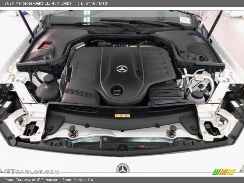 Polar White / Black 2020 Mercedes-Benz CLS 450 Coupe