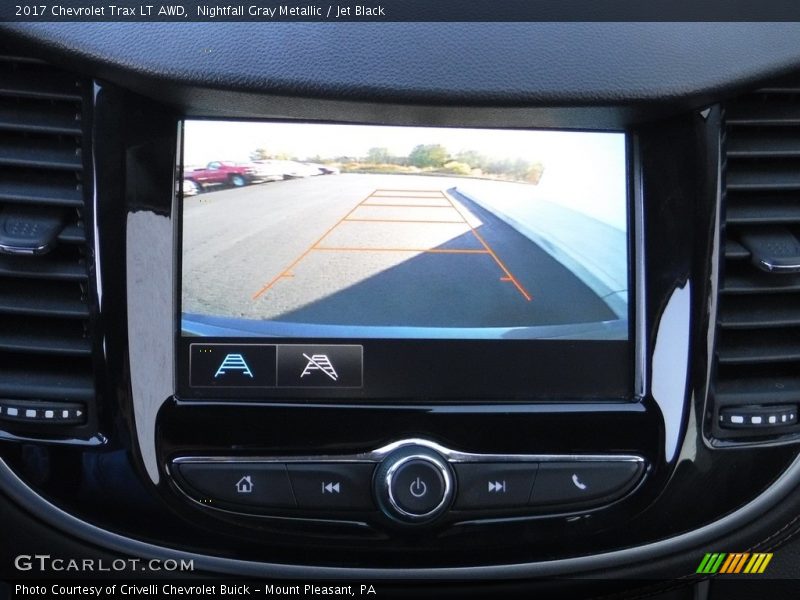 Nightfall Gray Metallic / Jet Black 2017 Chevrolet Trax LT AWD