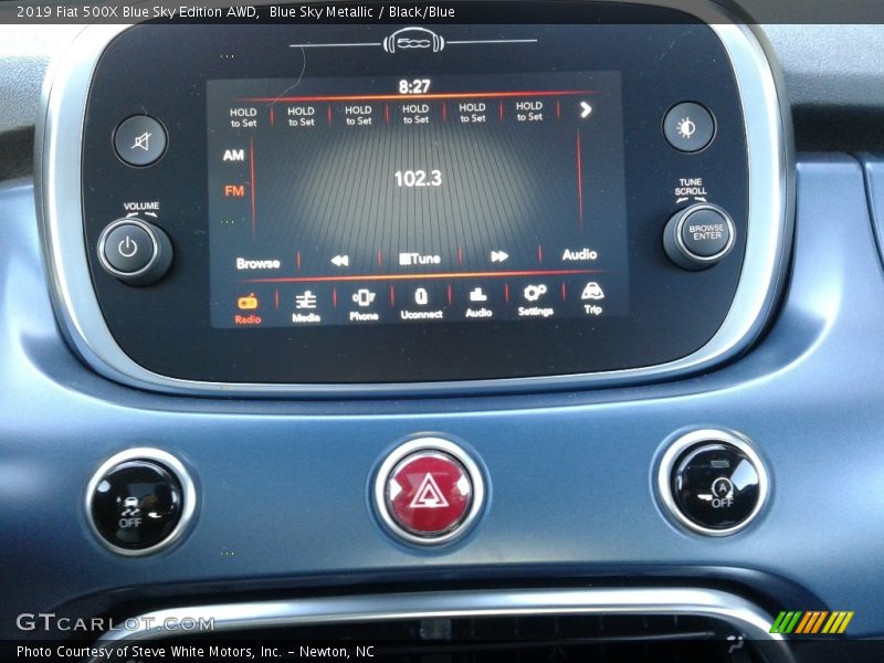 Controls of 2019 500X Blue Sky Edition AWD