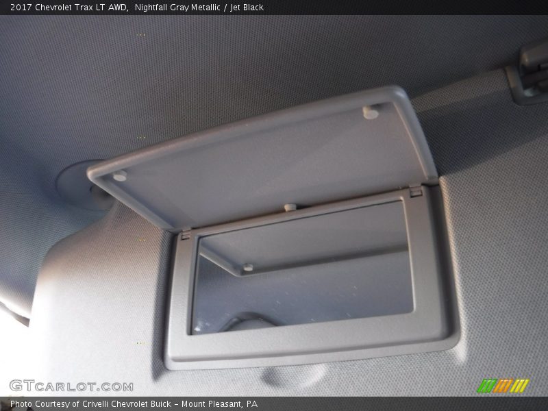Nightfall Gray Metallic / Jet Black 2017 Chevrolet Trax LT AWD