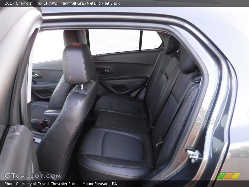 Nightfall Gray Metallic / Jet Black 2017 Chevrolet Trax LT AWD