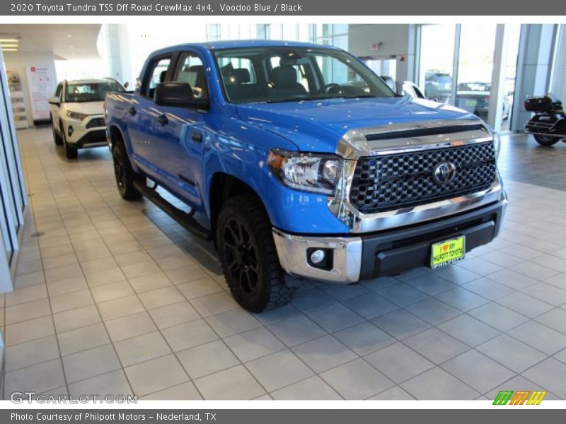 Voodoo Blue / Black 2020 Toyota Tundra TSS Off Road CrewMax 4x4