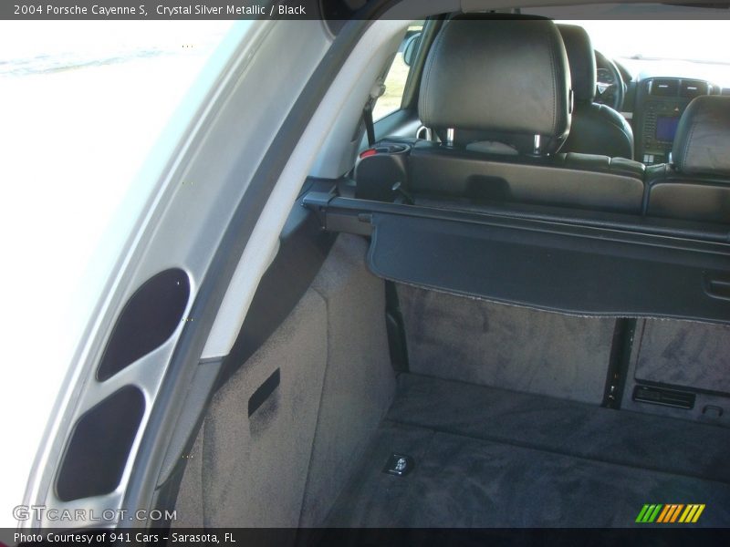 Crystal Silver Metallic / Black 2004 Porsche Cayenne S