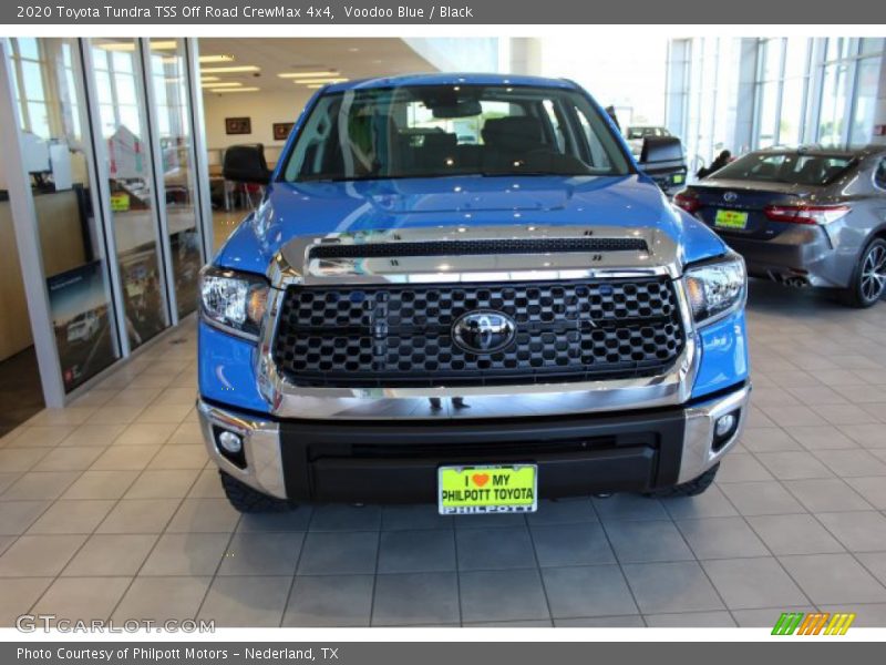 Voodoo Blue / Black 2020 Toyota Tundra TSS Off Road CrewMax 4x4