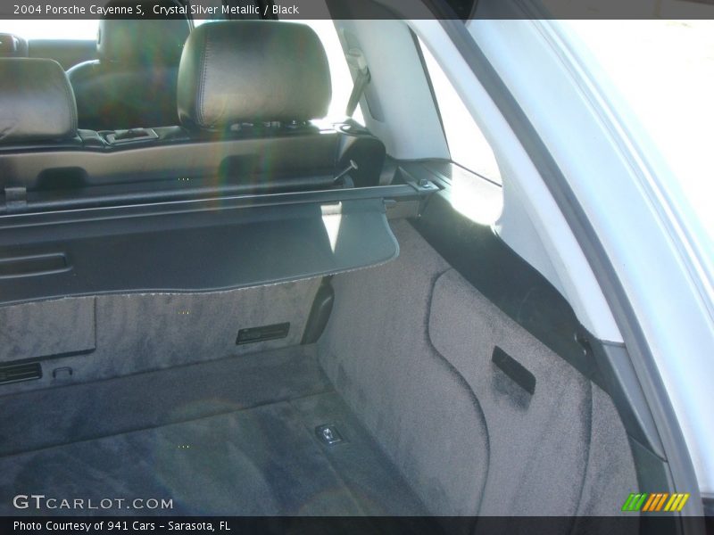 Crystal Silver Metallic / Black 2004 Porsche Cayenne S