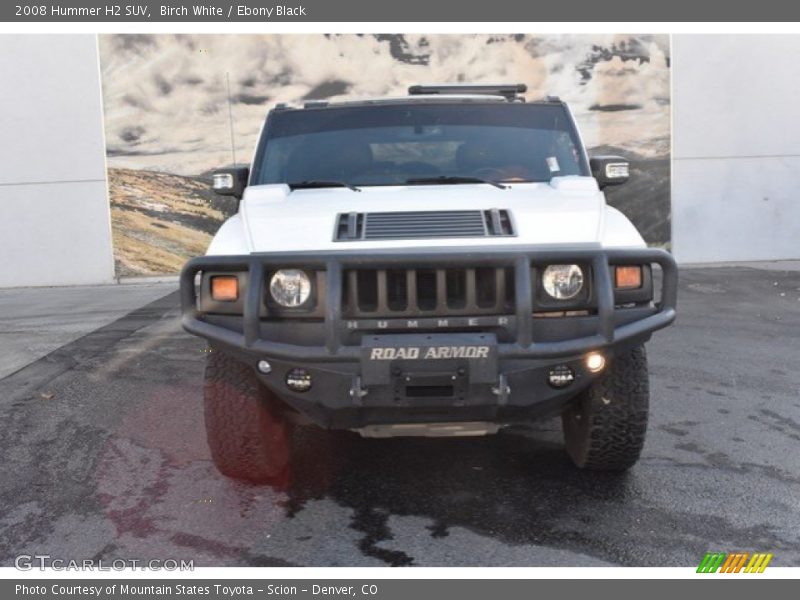 Birch White / Ebony Black 2008 Hummer H2 SUV