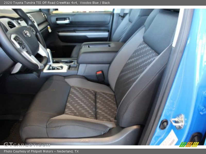 Front Seat of 2020 Tundra TSS Off Road CrewMax 4x4