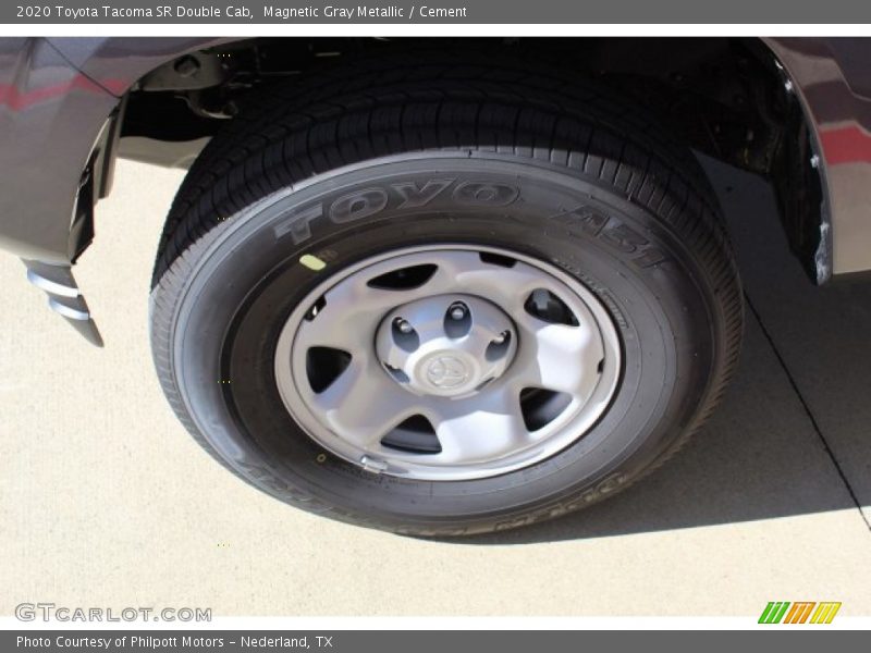 Magnetic Gray Metallic / Cement 2020 Toyota Tacoma SR Double Cab