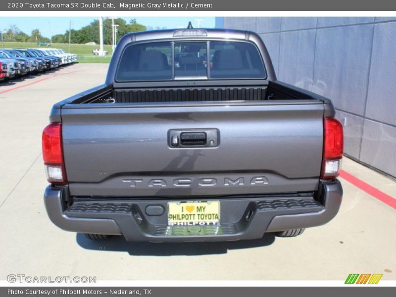 Magnetic Gray Metallic / Cement 2020 Toyota Tacoma SR Double Cab