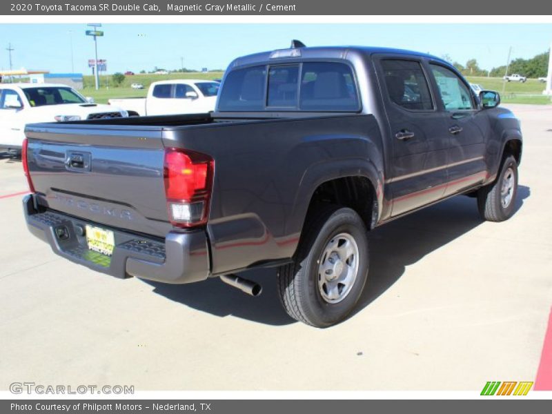 Magnetic Gray Metallic / Cement 2020 Toyota Tacoma SR Double Cab