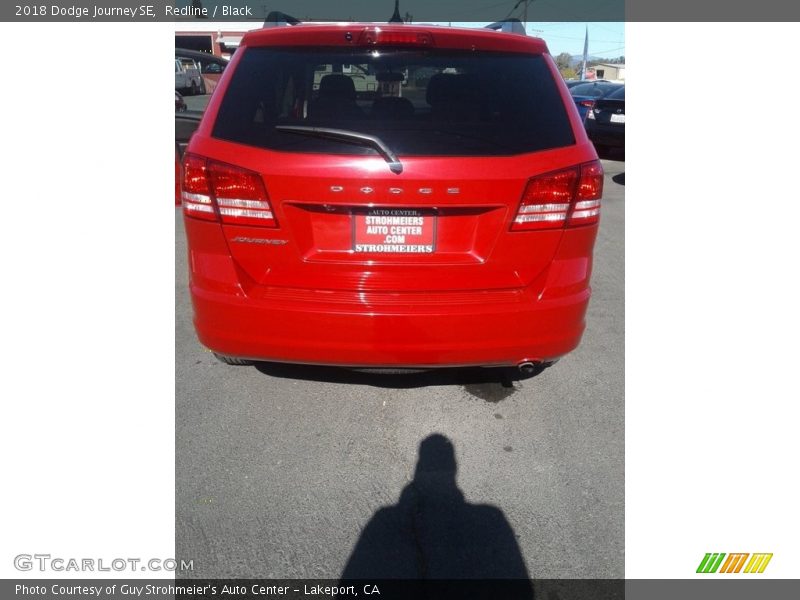 Redline / Black 2018 Dodge Journey SE