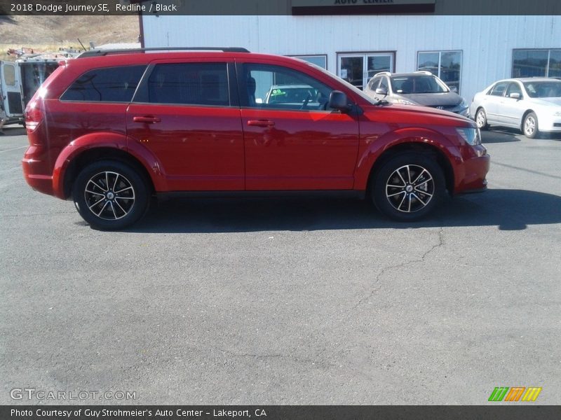 Redline / Black 2018 Dodge Journey SE
