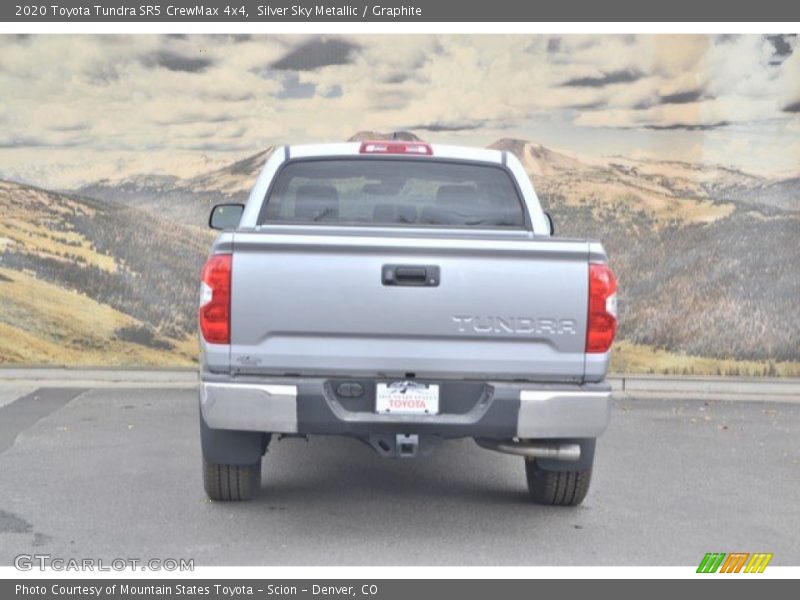 Silver Sky Metallic / Graphite 2020 Toyota Tundra SR5 CrewMax 4x4