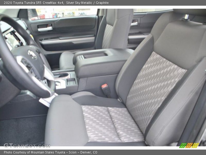 Silver Sky Metallic / Graphite 2020 Toyota Tundra SR5 CrewMax 4x4