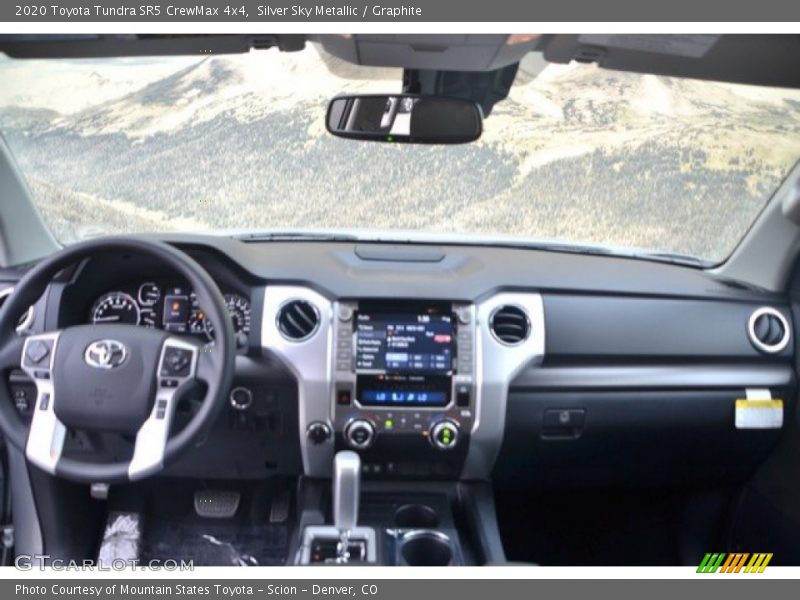 Silver Sky Metallic / Graphite 2020 Toyota Tundra SR5 CrewMax 4x4