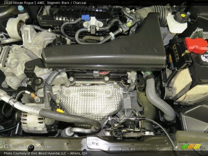 Magnetic Black / Charcoal 2016 Nissan Rogue S AWD