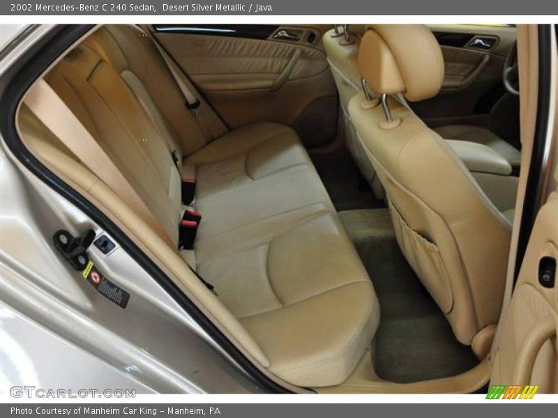 Desert Silver Metallic / Java 2002 Mercedes-Benz C 240 Sedan