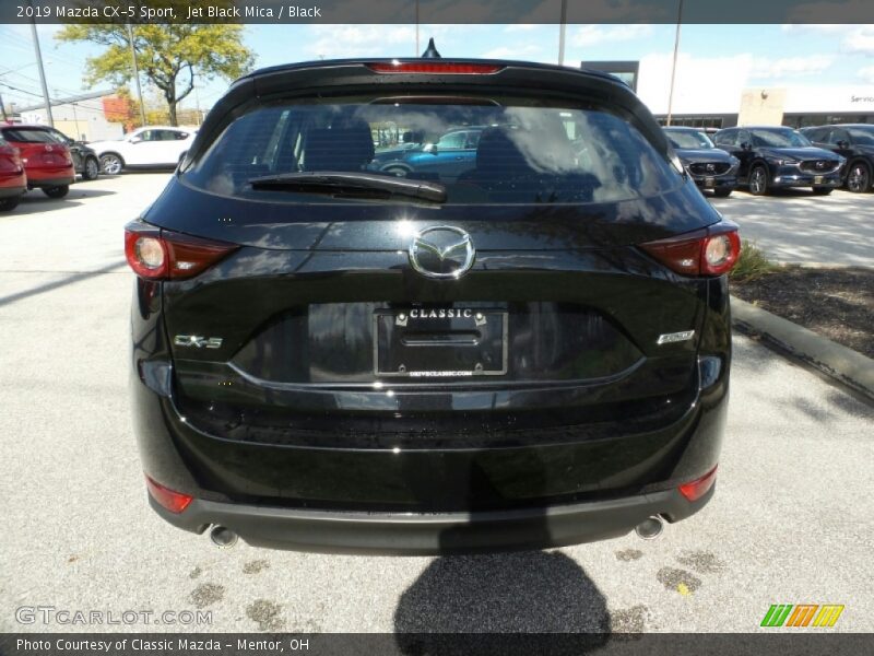 Jet Black Mica / Black 2019 Mazda CX-5 Sport